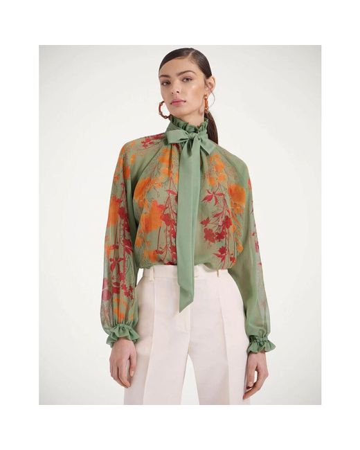 Blouses di LaDoubleJ in Green