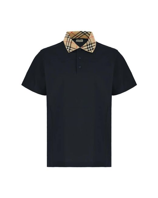 Burberry Black Polo Shirts for men