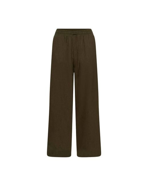 My Essential Wardrobe Diasmw Pant in het Green