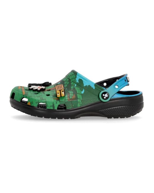 CROCSTM Schoenen ,Groen ,Minecraft Classic Clog in het Green voor heren