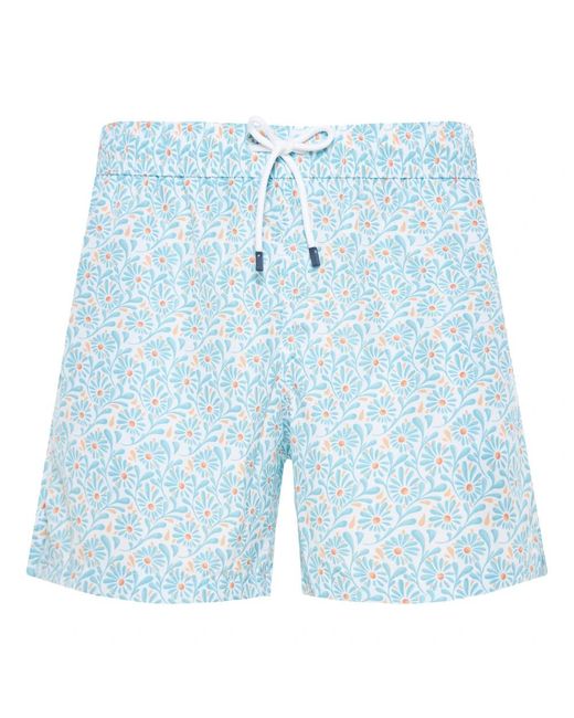 Fedeli Blue Beachwear for men