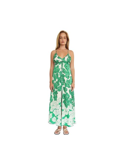 Poupette Green Maxi Dresses