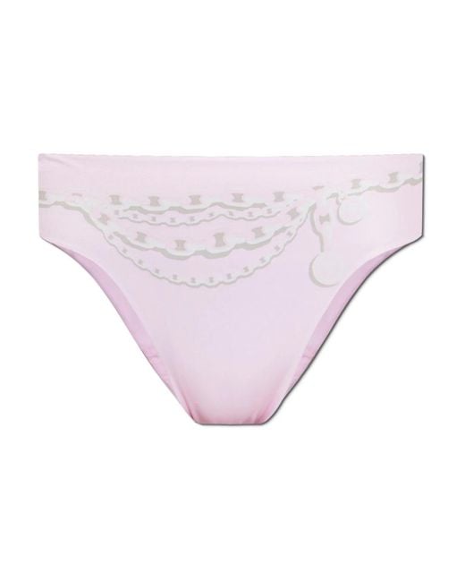 Versace Purple Bikinis