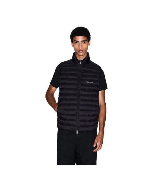 ARMANI EXCHANGE Blue Vests for men