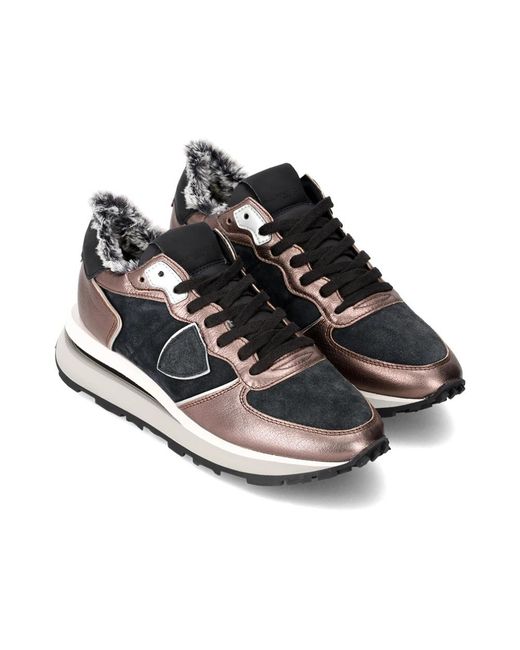 Philippe Model Black Sneakers