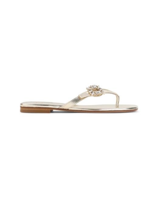 Roger Vivier White Flip Flops