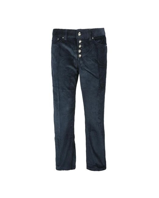 Dondup Blue Straight Fit Jeans