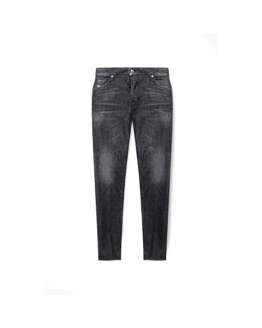 DSquared² Gray Skinny Jeans for men