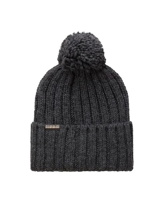 Napapijri Black Semiury Beanie