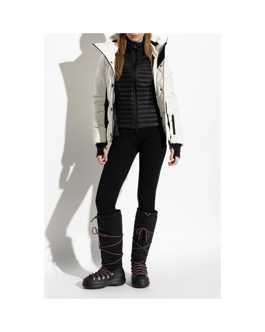 Moncler Fitness ,Wit ,Leer Grenoble Performance & Style Jas in het White