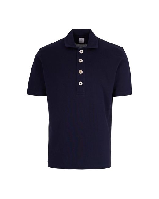 Eleventy Blue Polo Shirts for men