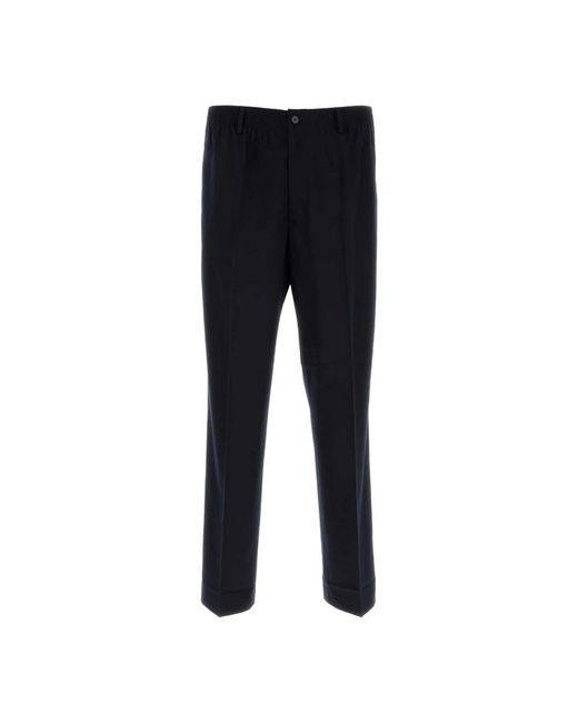 Cellar Door Black Slim-Fit Trousers for men