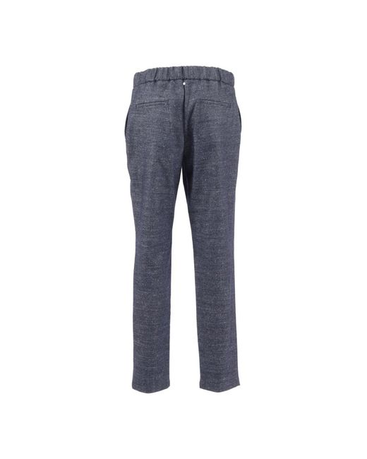 Lorena Antoniazzi Blue Slim-Fit Trousers