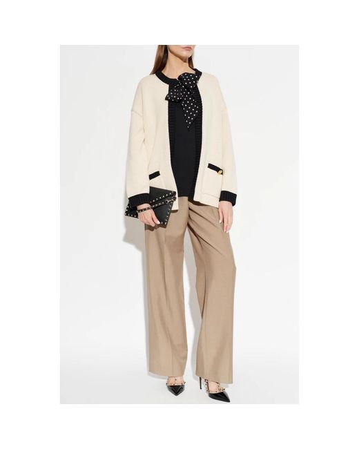 Valentino Garavani Natural Cardigans