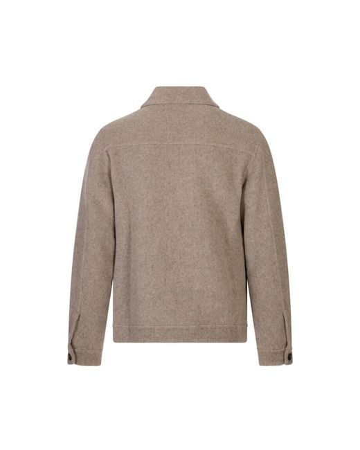 Light Jackets Fedeli de hombre de color Brown