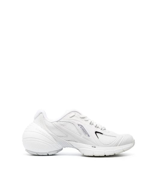 Givenchy Weiße Mesh Low-Top Sneakers in White für Herren
