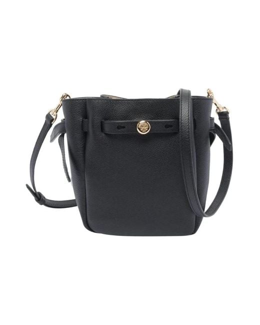 Tory Burch Black Bucket Bags