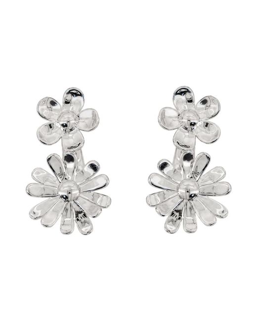 Earrings Marc Jacobs de color Metallic