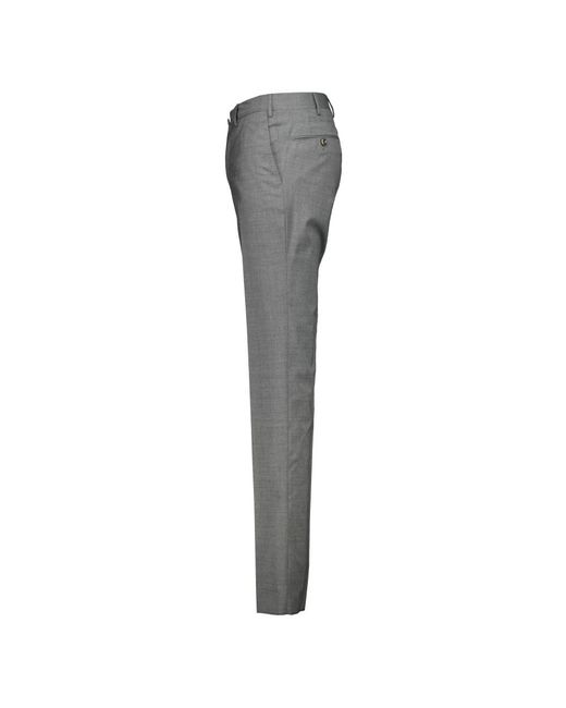 PT Torino Gray Suit Trousers for men