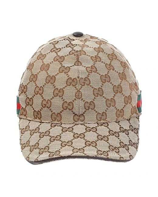 Gucci Brown Caps for men