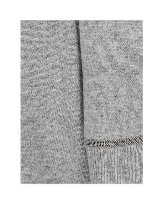 Fabiana Filippi Gray Sleeveless Tops