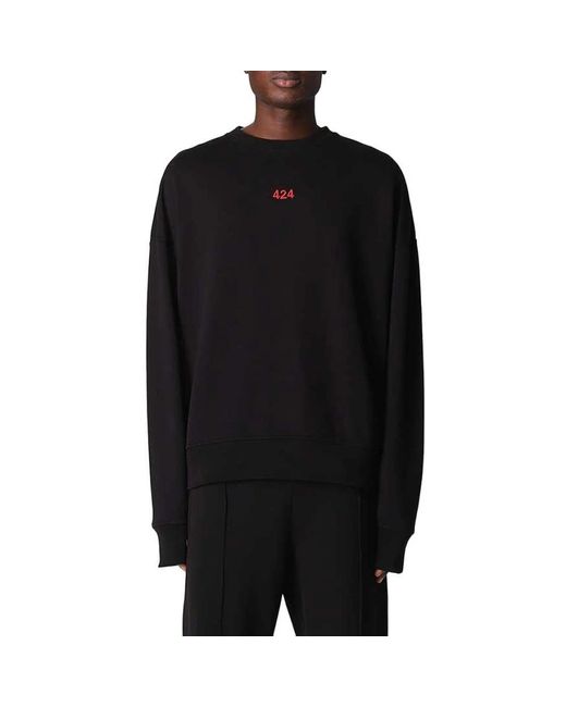 Sweatshirts & hoodies > sweatshirts 424 pour homme en coloris Black