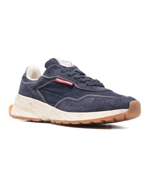 DSquared² Blue Sneakers for men
