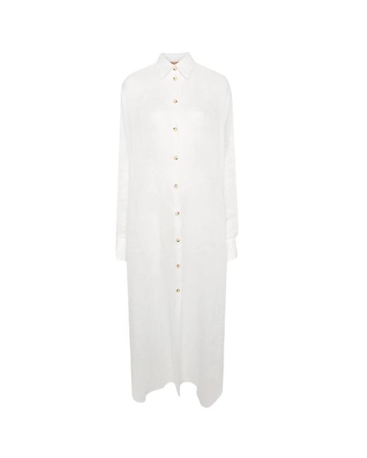 Dresses > day dresses > shirt dresses Ermanno Scervino en coloris White