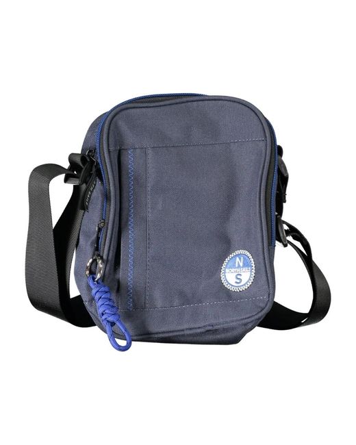 North Sails Blau verstellbare schultertasche mit reißverschluss in Blue für Herren