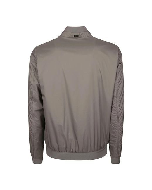 Bomber Jackets Herno de hombre de color Gray