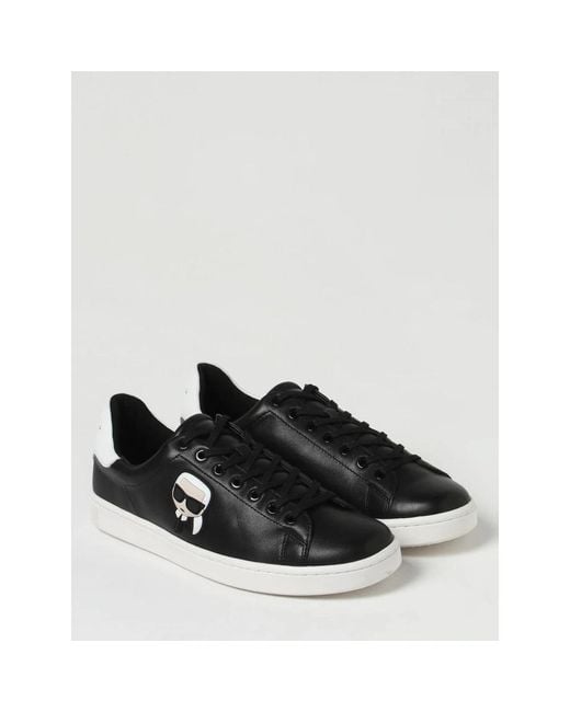 Karl Lagerfeld Black Sneakers for men