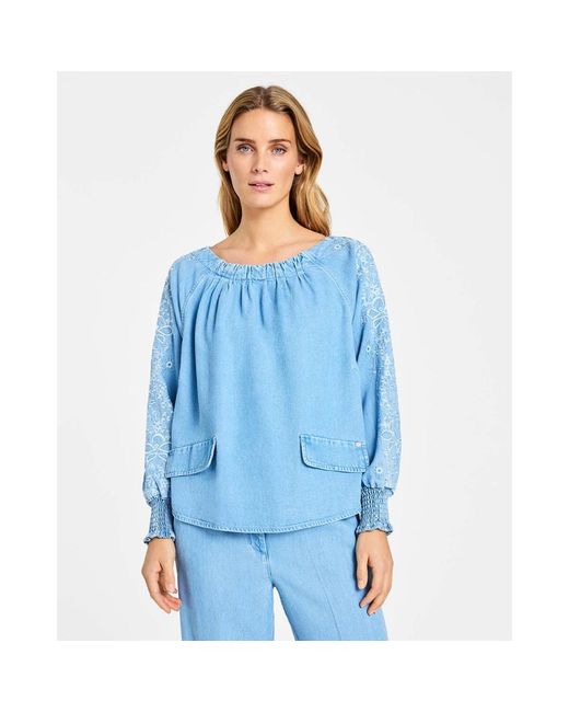GUSTAV Anesa Blouse in het Blue
