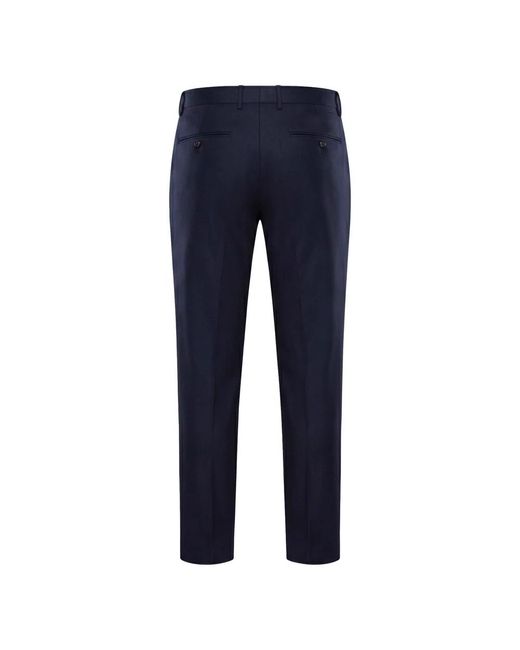 Moorer Blue Suit Trousers for men