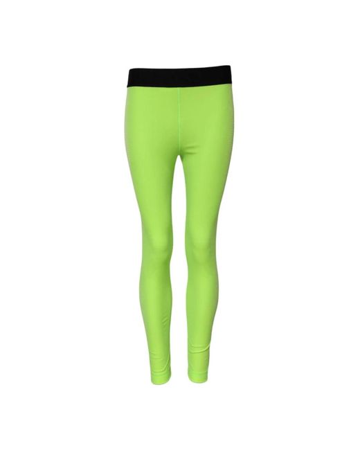Dolce & Gabbana Green Leggings