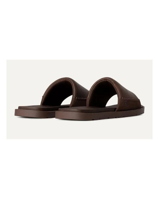 Sliders di Ugg in Brown da Uomo