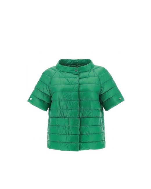 Herno Green Down Jackets