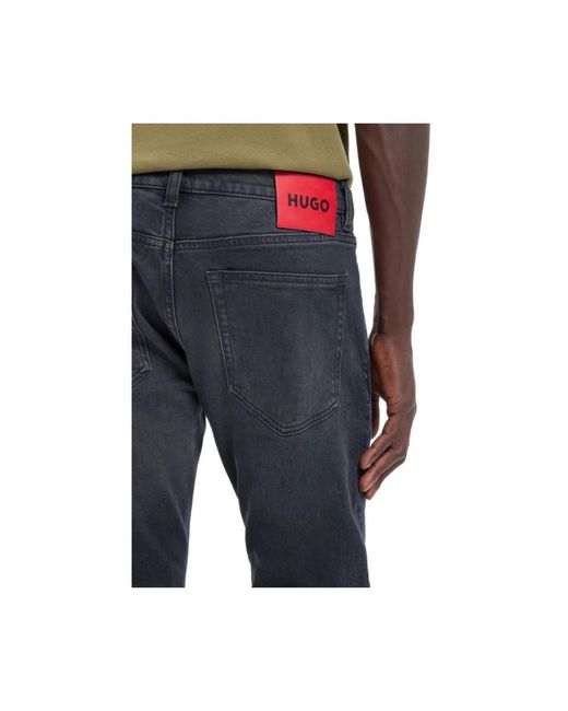 HUGO Blue Slim Fit Jeans for men