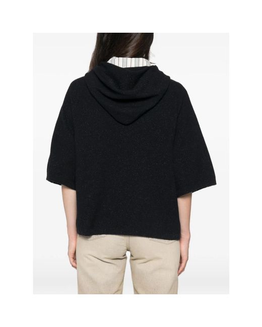 Fabiana Filippi Black Hoodies