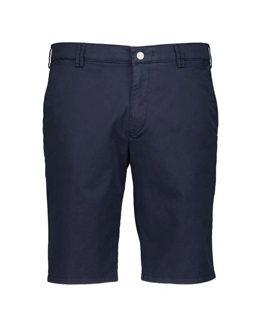 Meyer Palma Bermuda Shorts Donkerblauw in het Blue voor heren