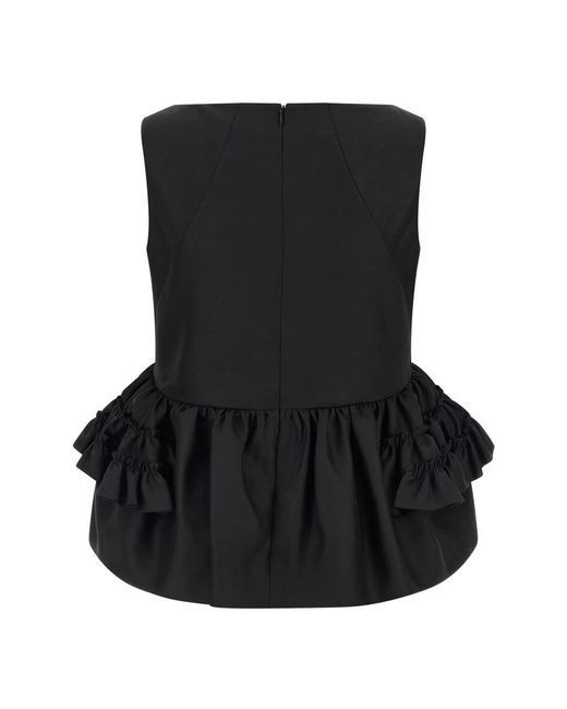 Sleeveless Tops Dries Van Noten de color Black