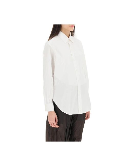 Maison Margiela White Klassisches weißes button-up hemd
