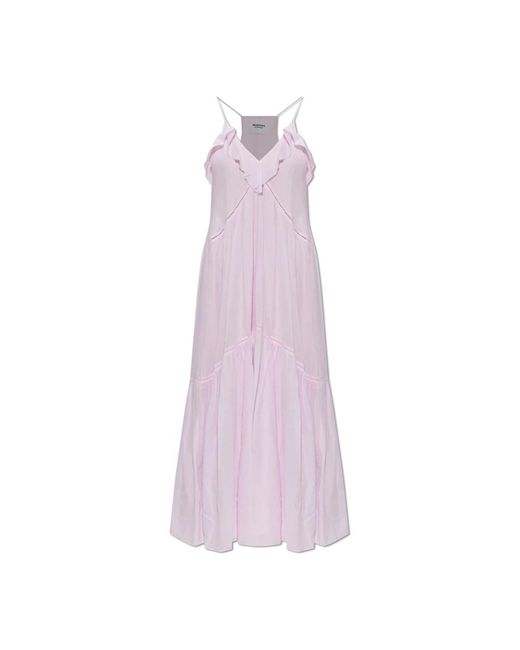 Isabel Marant Kleedjes ,Roze ,Katoen Vasma Dress in het Purple
