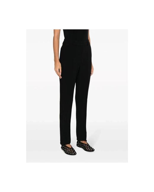 Emporio Armani Black Slim-fit trousers