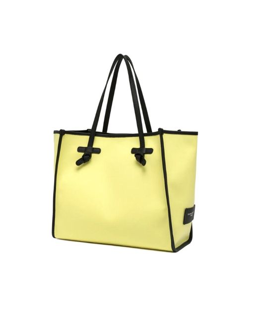 Gianni Chiarini Yellow Marcella array large handtasche