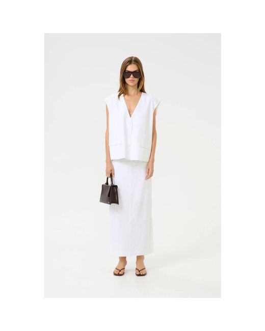 Gestuz Vests in het White