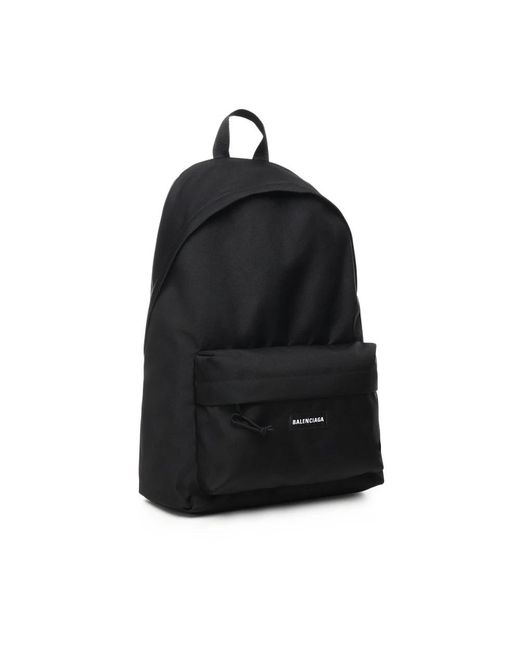 Balenciaga Tassen ,Zwart ,Katoen Explorer Backpack in het Black voor heren