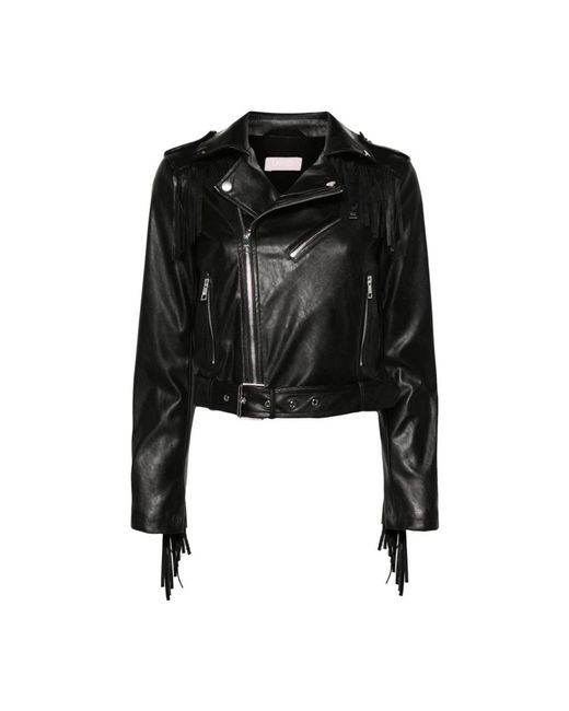Liu Jo Black Leather Jackets