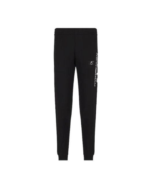 EA7 Black Sweatpants for men