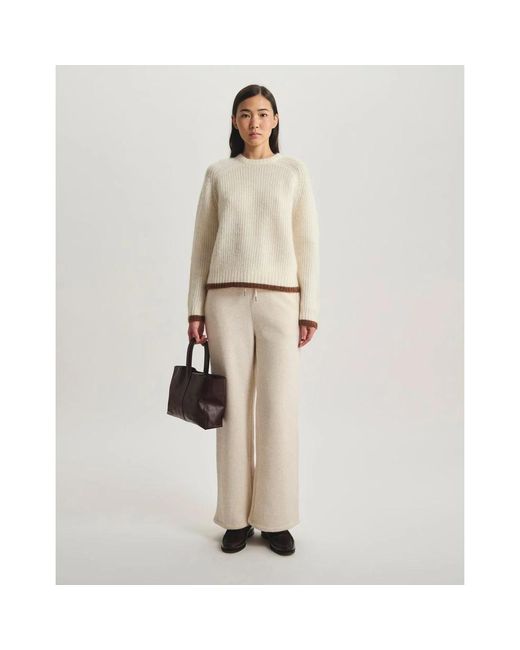 Round-Neck Knitwear Ines De La Fressange Paris de color Natural