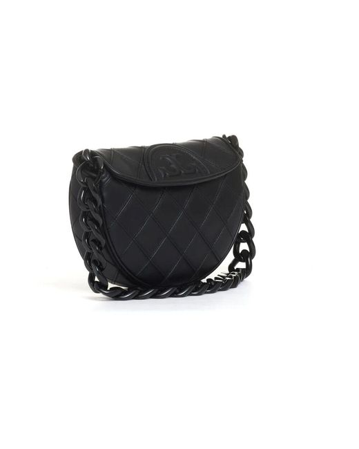 Tory Burch Black Schwarze kettenschultertasche